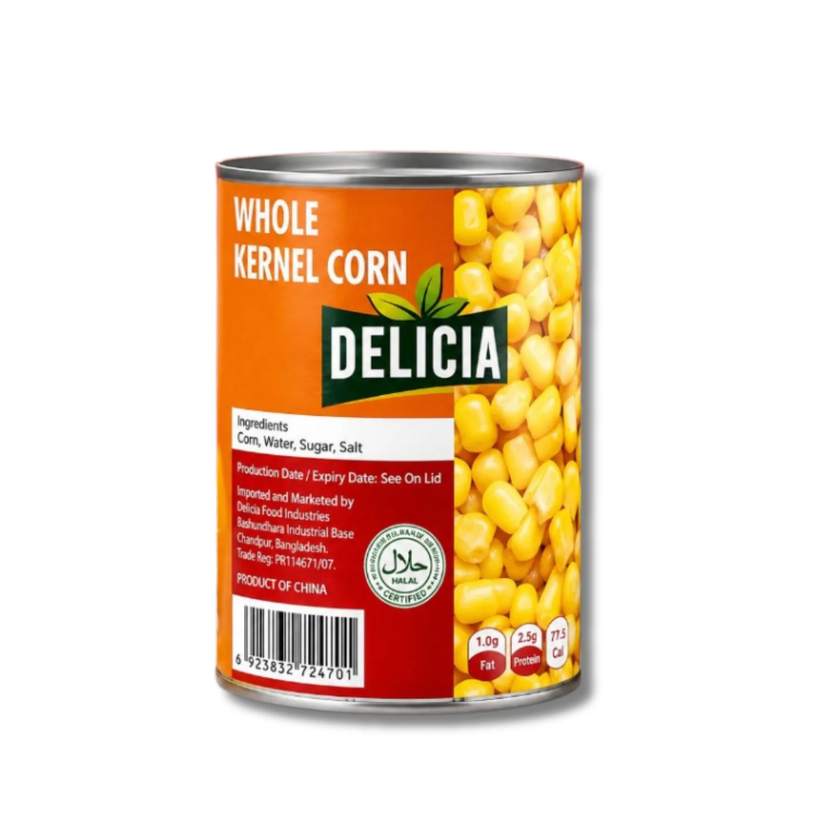 Delicia 400g Can (China) - Sweet Corn